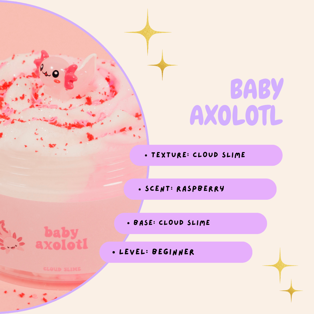 BABY AXOLOTL - Mochi Slime