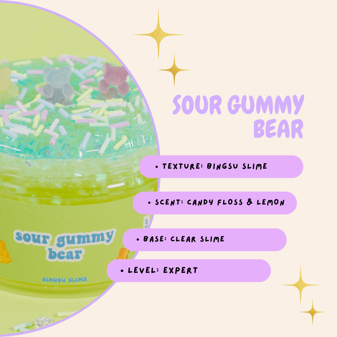 SOUR GUMMY BEAR - Mochi Slime