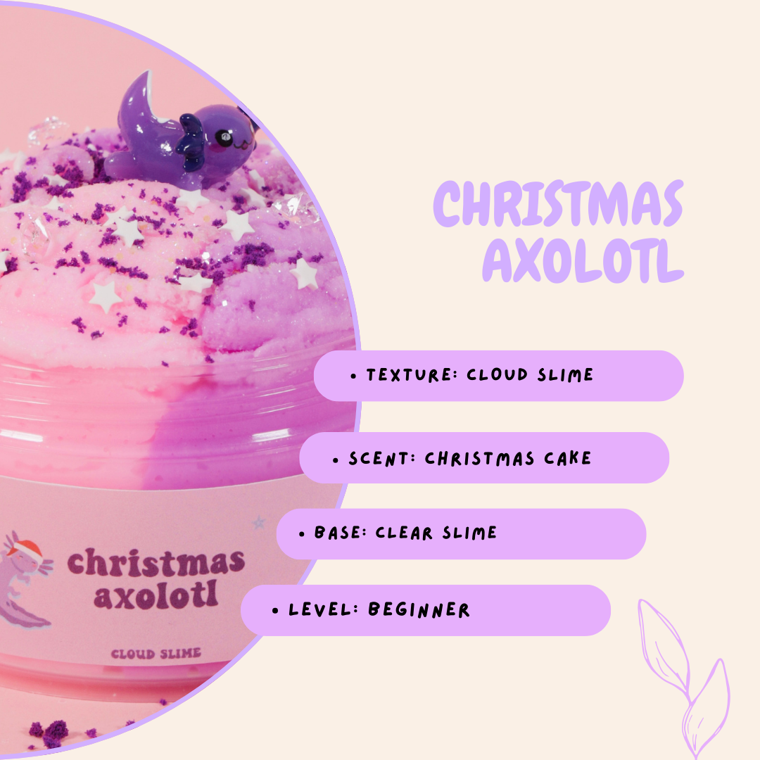 CHRISTMAS AXOLOTL 8OZ