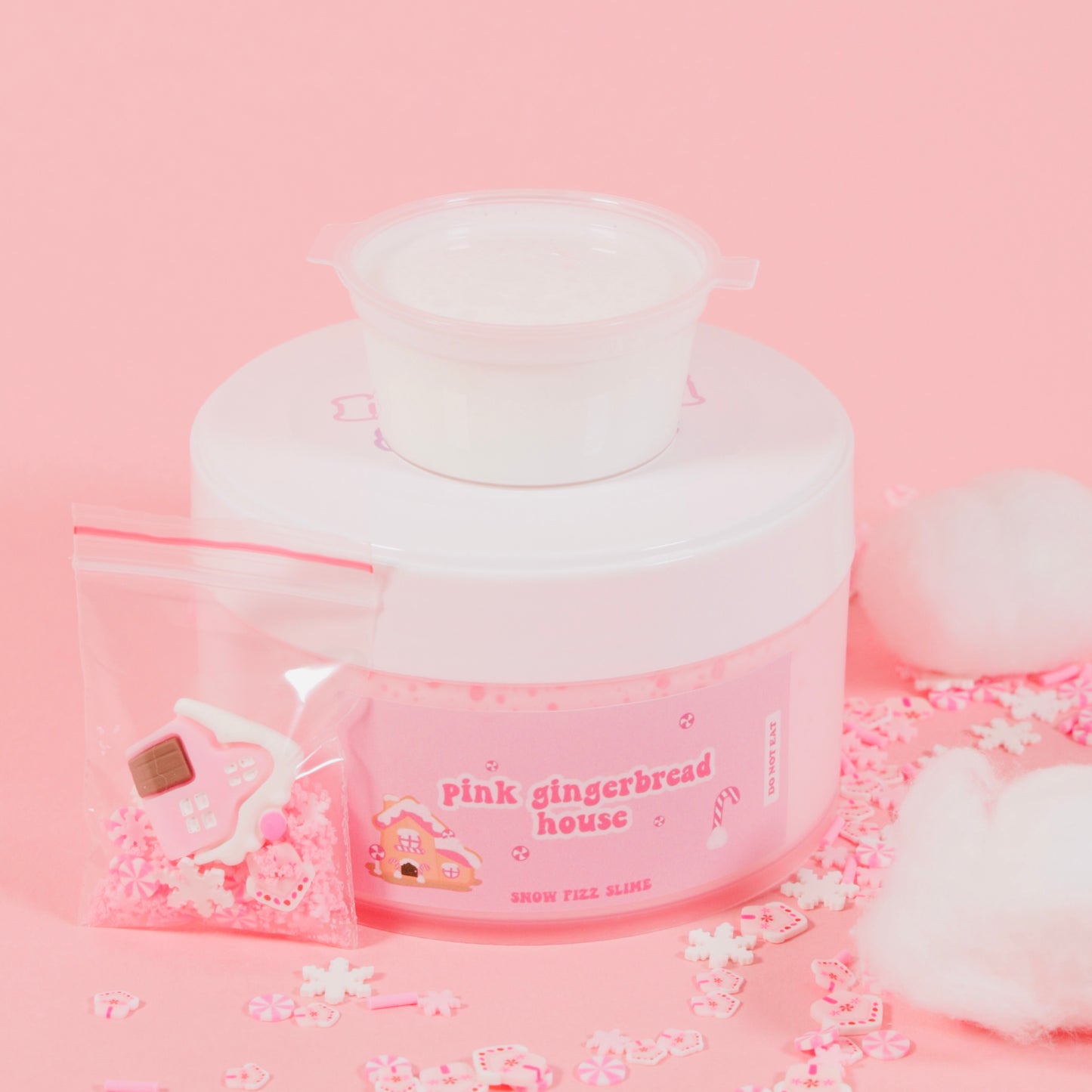 PINK GINGERBREAD HOUSE