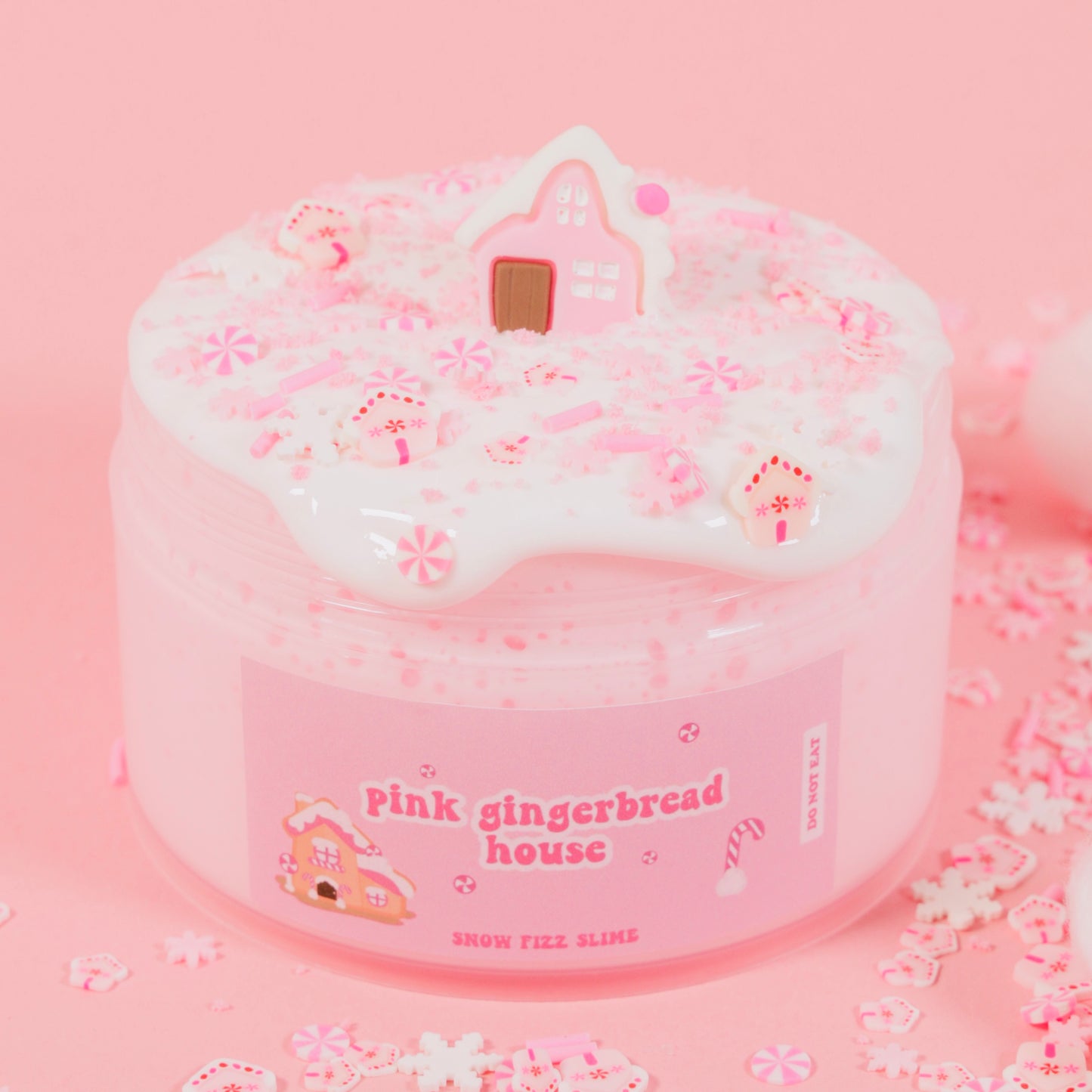 PINK GINGERBREAD HOUSE