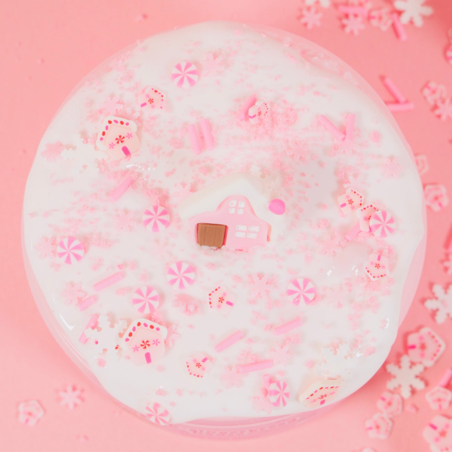 PINK GINGERBREAD HOUSE