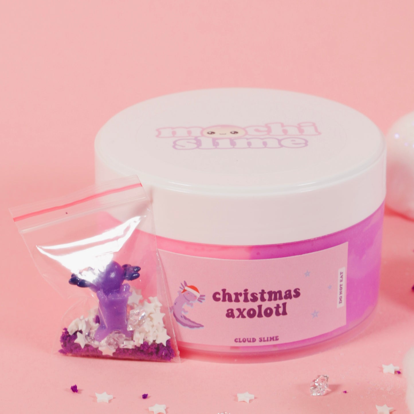 CHRISTMAS AXOLOTL 8OZ