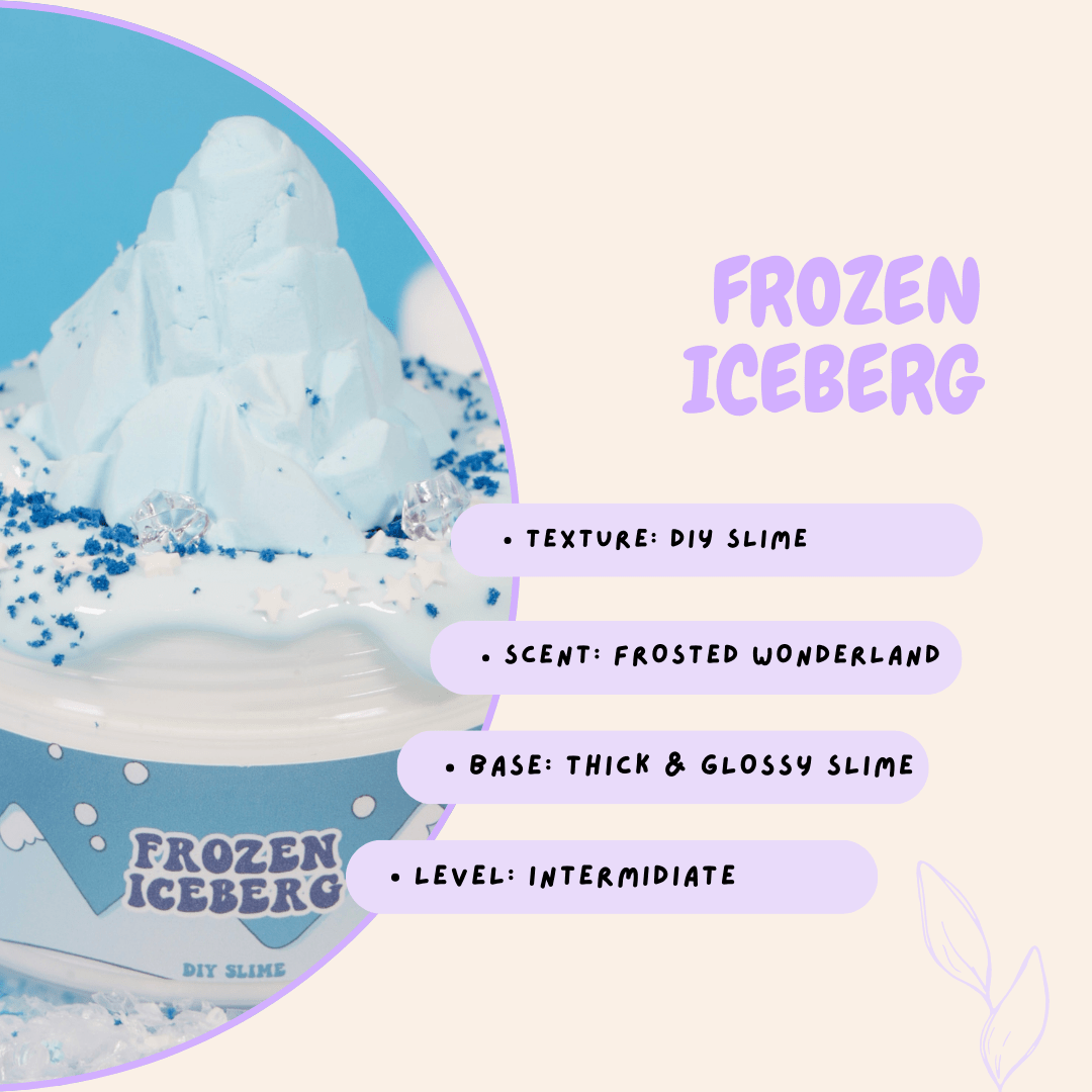 FROZEN ICEBERG 8oz - Mochi Slime