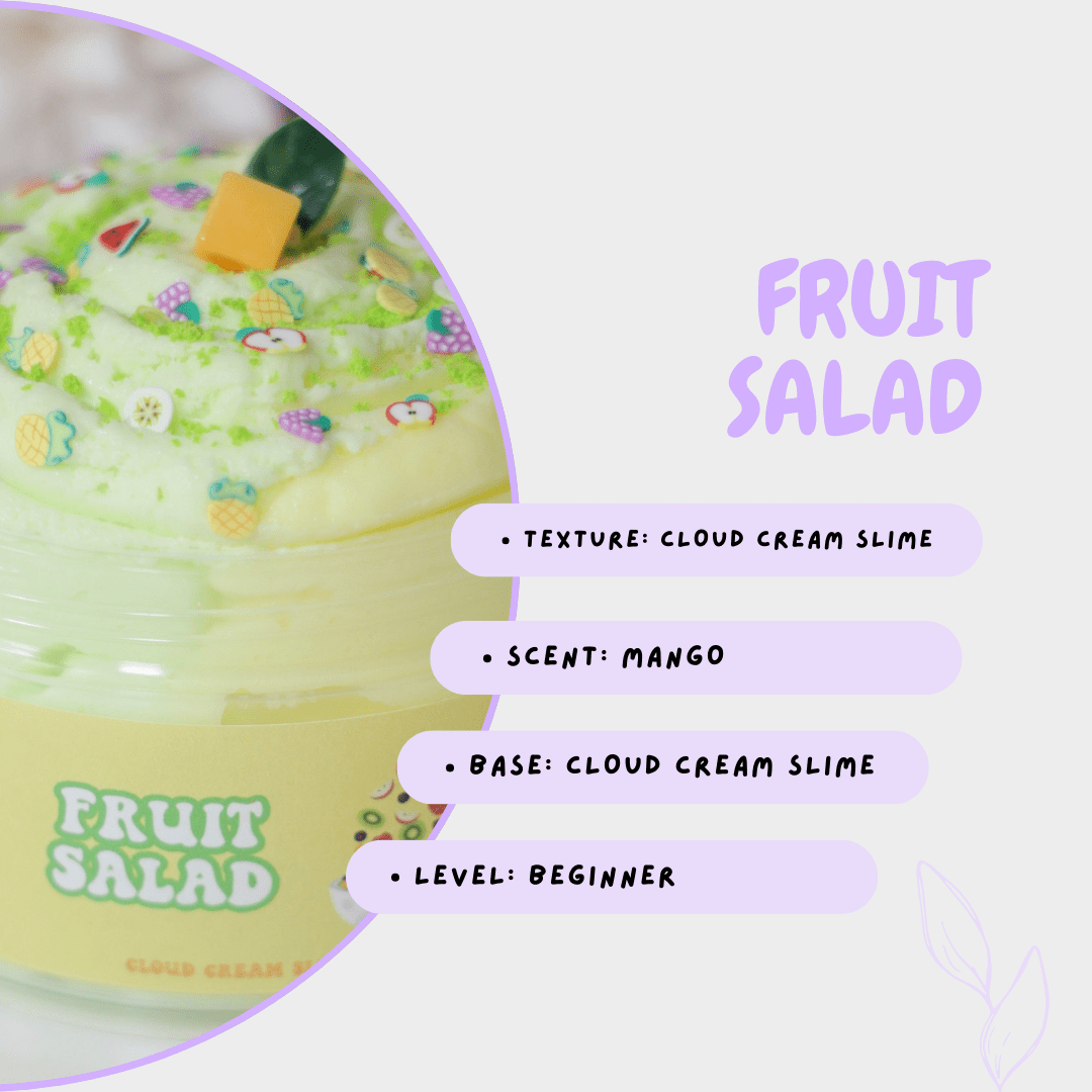 FRUIT SALAD 8oz - Mochi Slime