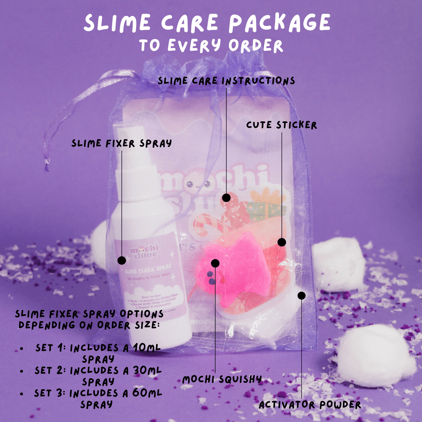 PENGUIN WONDERLAND 8oz - Mochi Slime