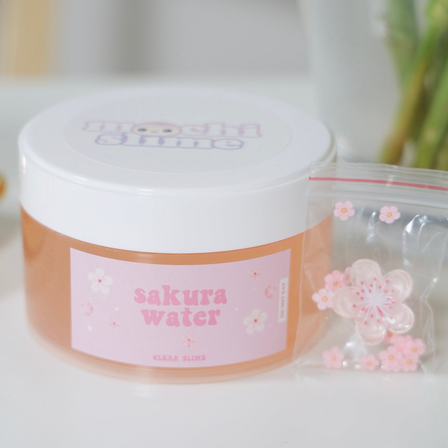 SAKURA WATER 8oz - Mochi Slime