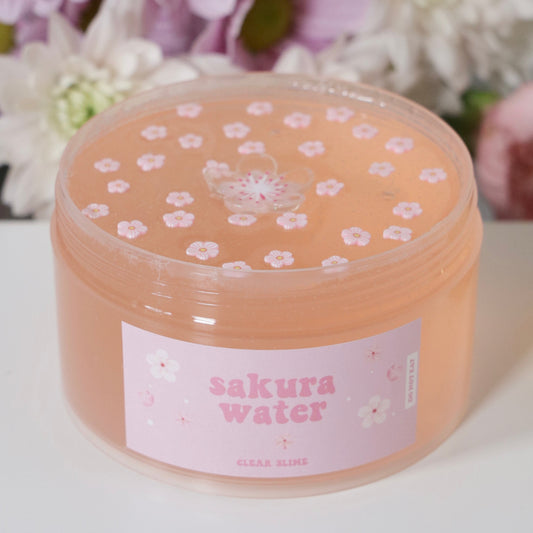 SAKURA WATER 8oz - Mochi Slime