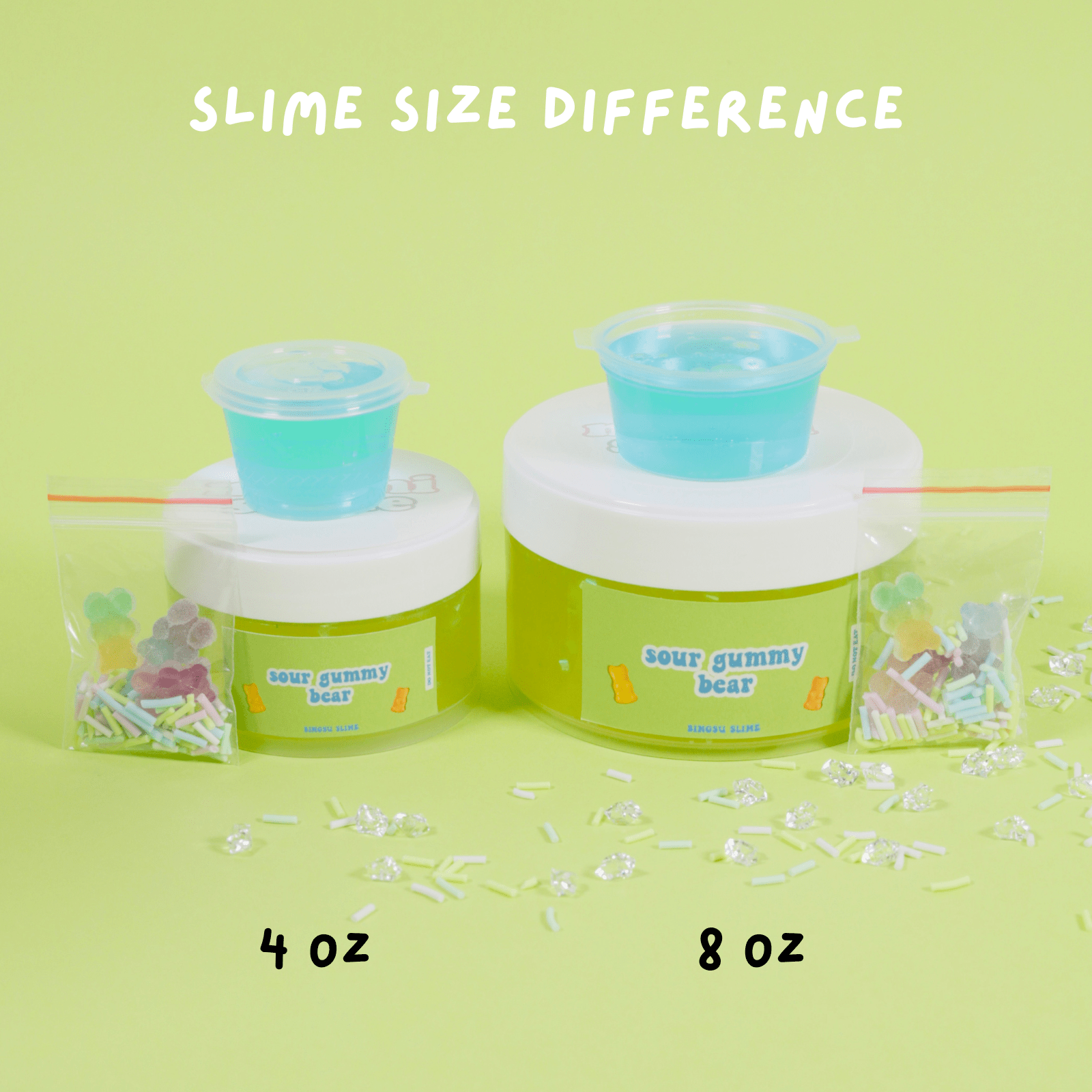 SOUR GUMMY BEAR - Mochi Slime
