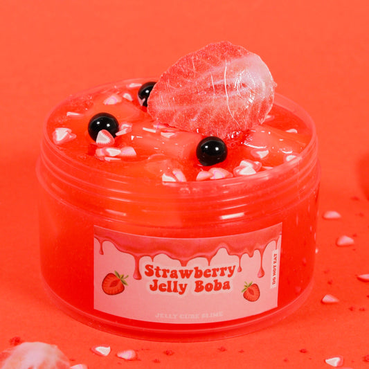 STRAWBERRY JELLY CUBES - Mochi Slime